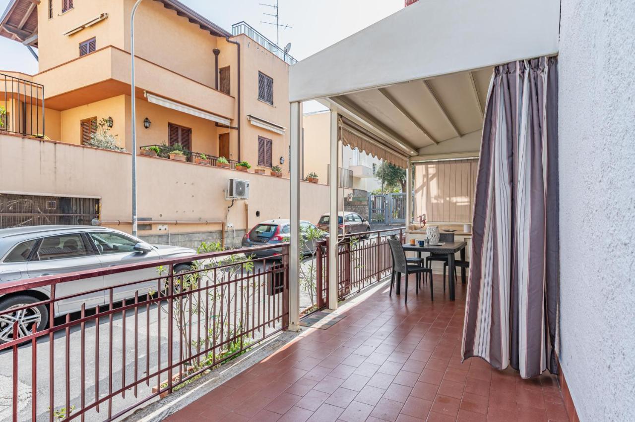 Naxos Bay Flat With Terrace 50 Meters From The Sea Apartment Giardini Naxos Luaran gambar